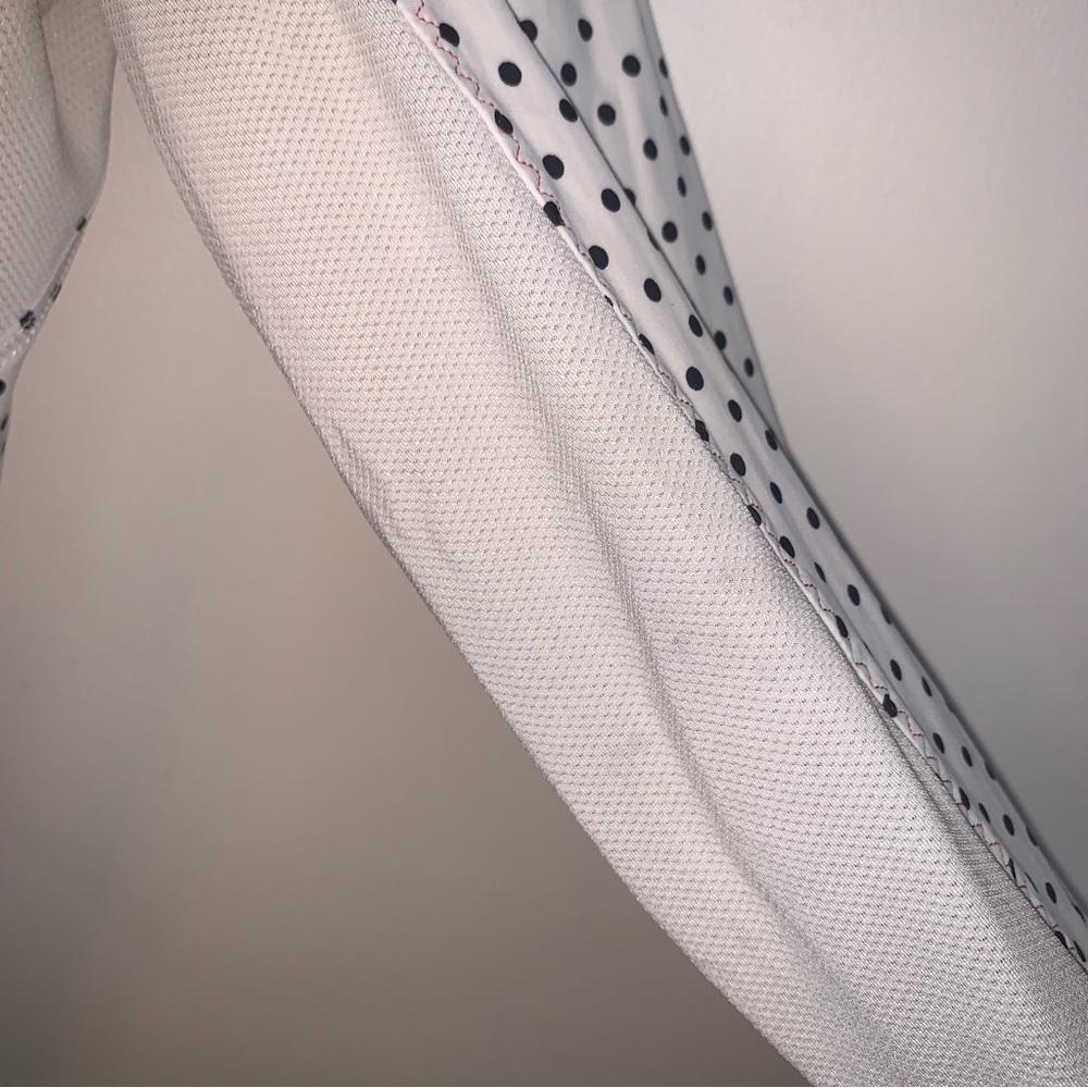Lululemon Runbeam Long Sleeve Mod Dot Printed Black / White - Picture 11 of 12